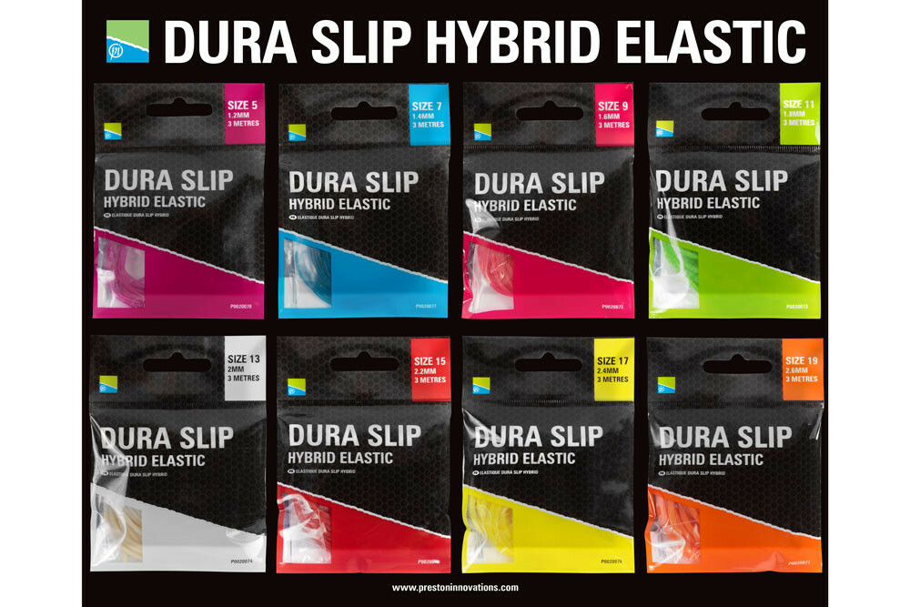 Preston Innovations Dura Slip Hybrid Elastic ALL SIZES