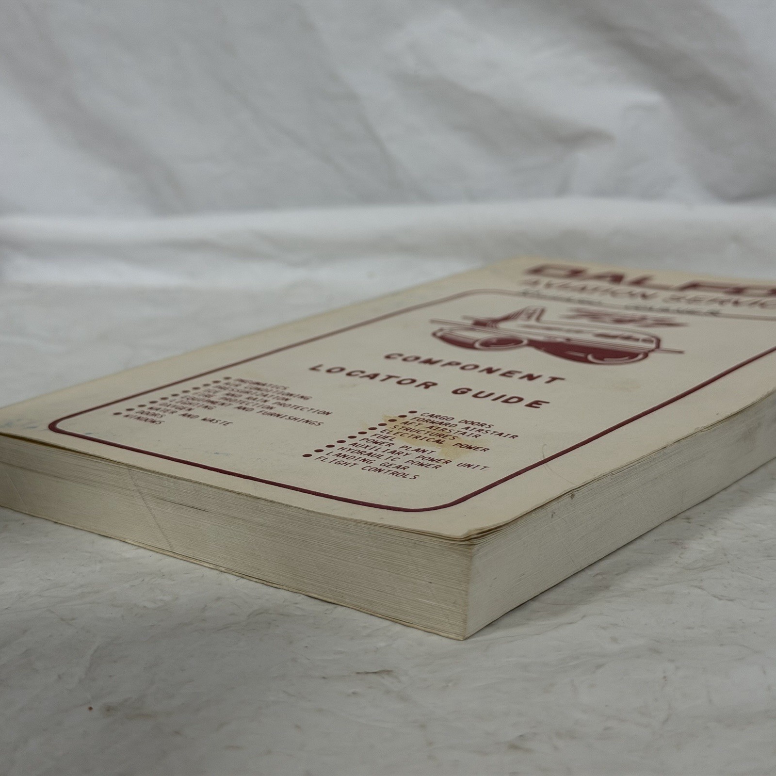 Boeing 737 Component Locator Guide Dalfort Aviation Services Manual Vintage