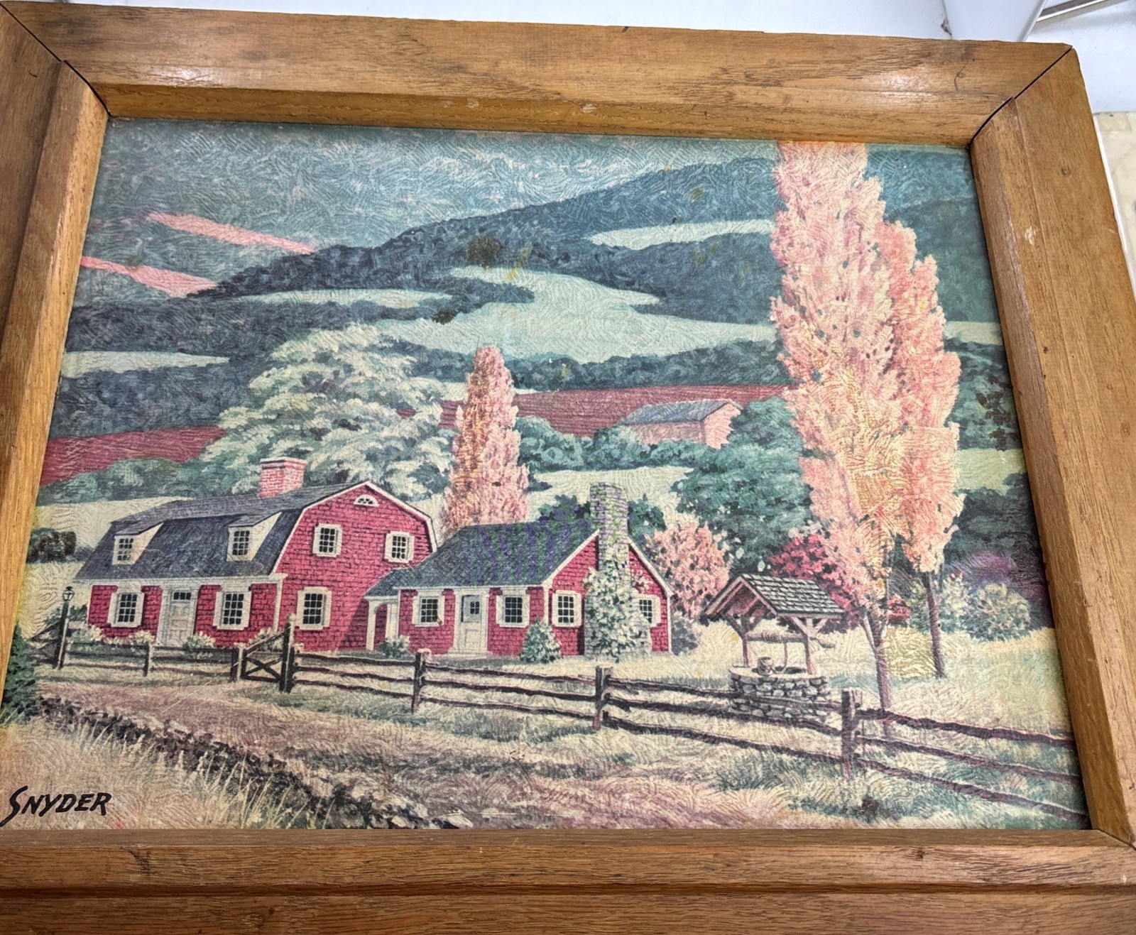 Vtg Concealed Liquor Wall Cabinet Behind Framed Picture Prohibition VIDEO music