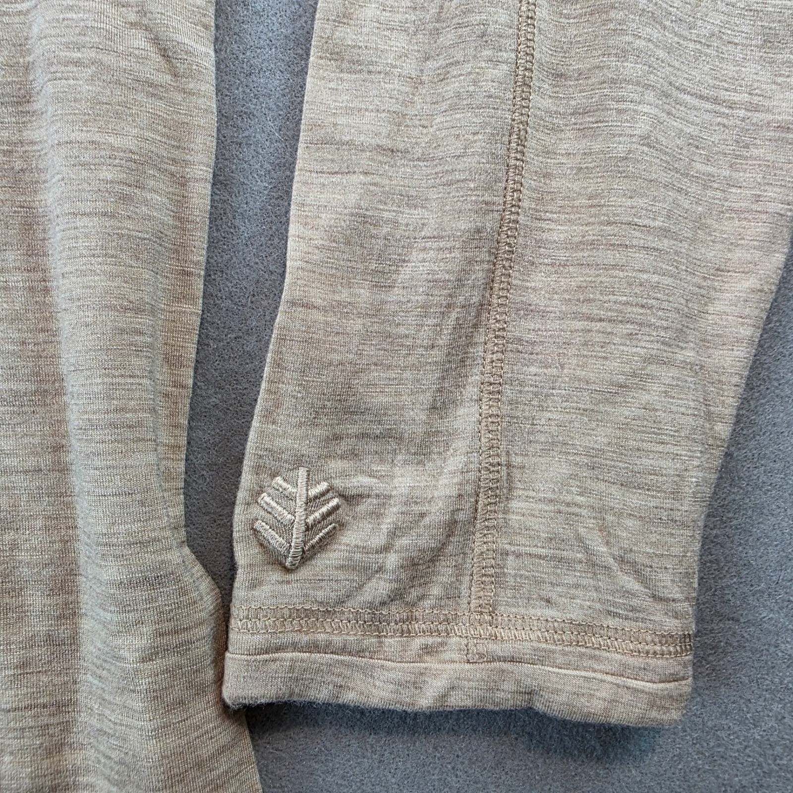 Coolibar XXL Helm Merino SUNTECT Quarter Zip Pullover UPF 50+ Sun Protection