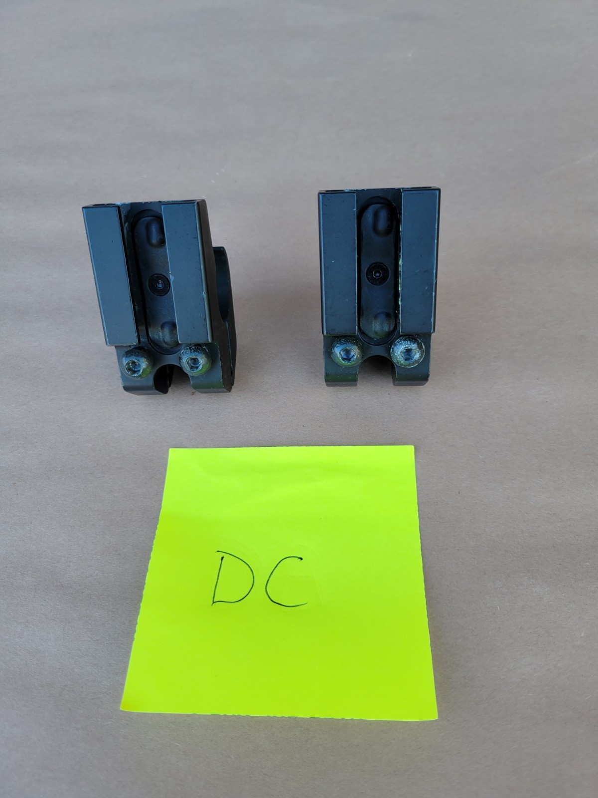 Quickie Wheelchair Side Guard Receivers Mounting brackets  Sideguards 2 1"