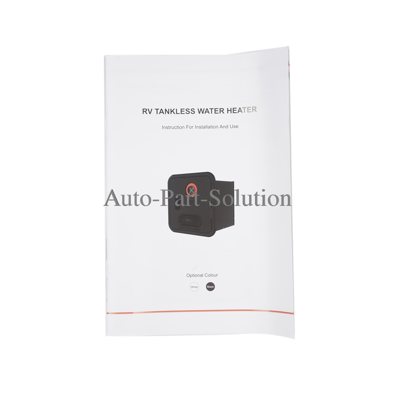 RV Tankless Water Heater Propane Gas 3.9GPM 55000BTU with Controller