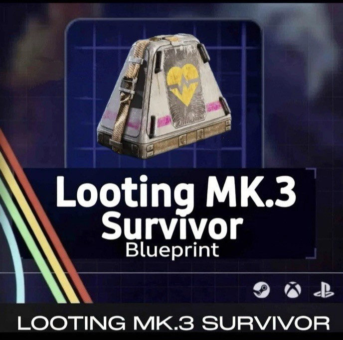LOOTING MK.3 SURVIVOR Blueprint Arc Raiders (Best Selling Augment) ⚔️