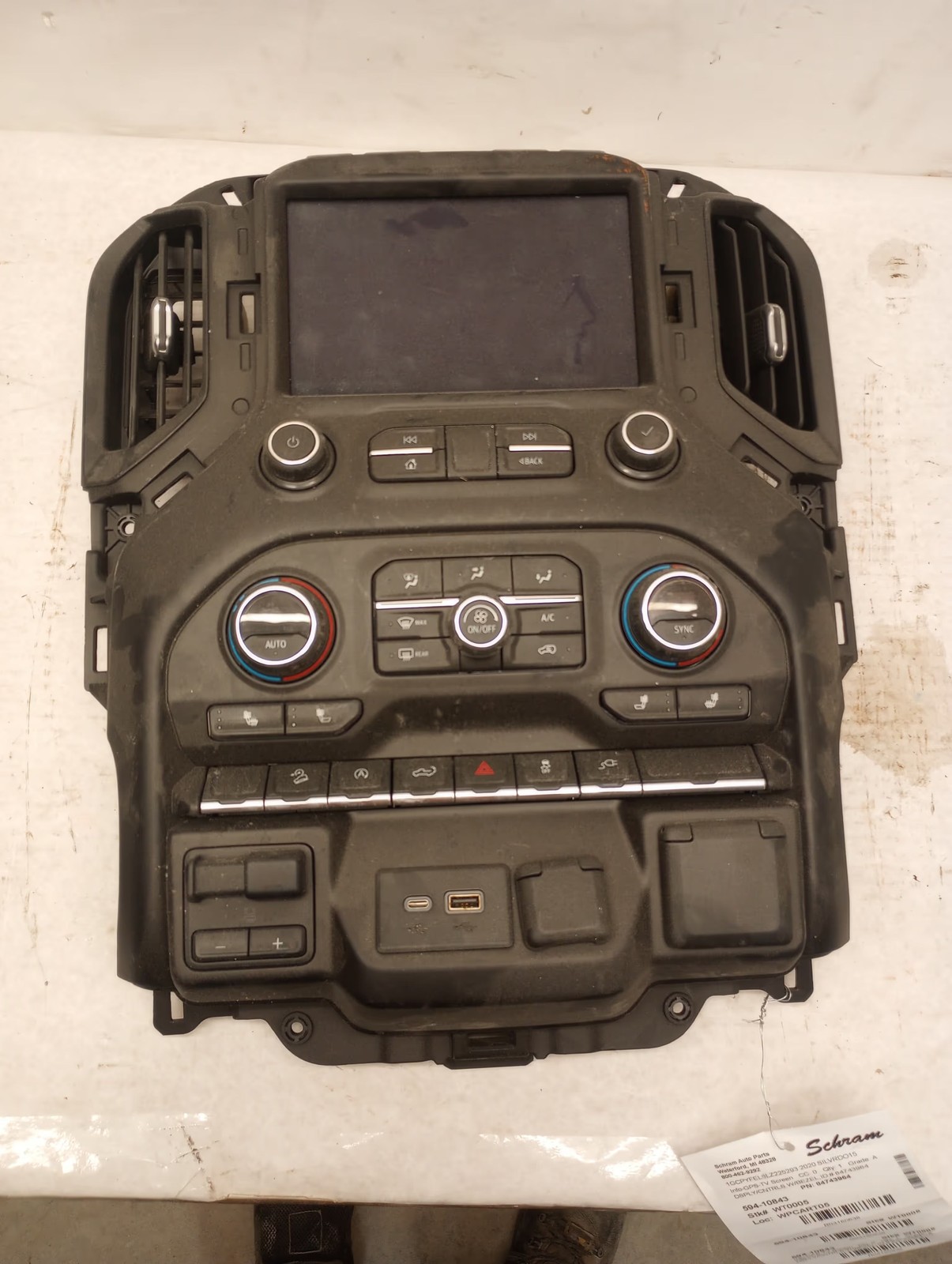 Chevrolet Silverado 1500 2020 Info-GPS-TV Screen 3160638