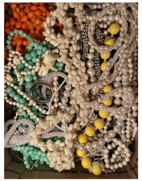 Vintage/Designer Unsearched Estate Jewelry Lot 2Lbs + Crown!