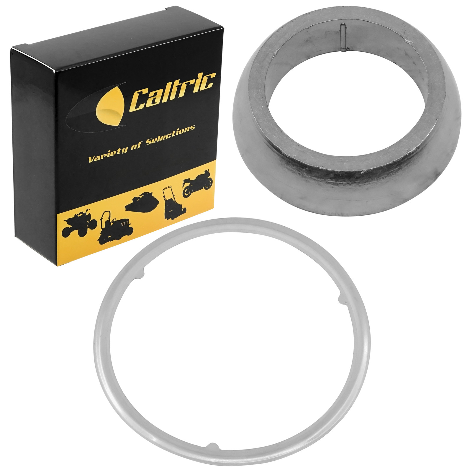Caltric 707601908 707601835 Exhaust Muffler Gasket w/ Seal For Can-Am CanAm