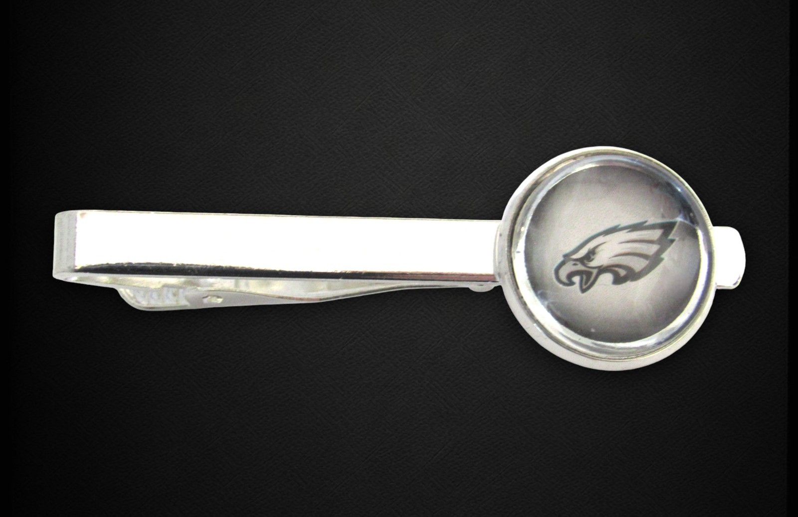 Football Card Tie Clip, Philadelphia Eagles Wedding Jewelry Tie Bar
