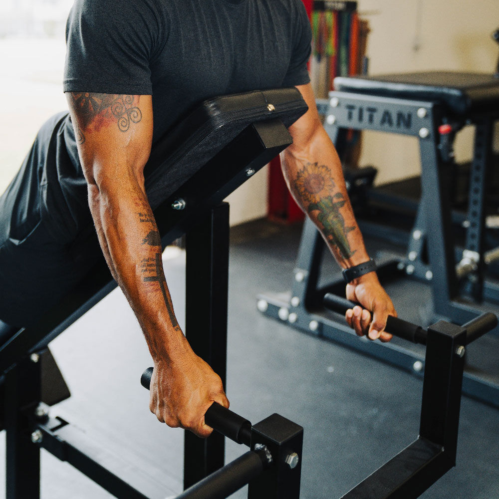 Titan Fitness Plate-Loaded Chest Supported T-Bar Row Machine, 400 LB Capacity