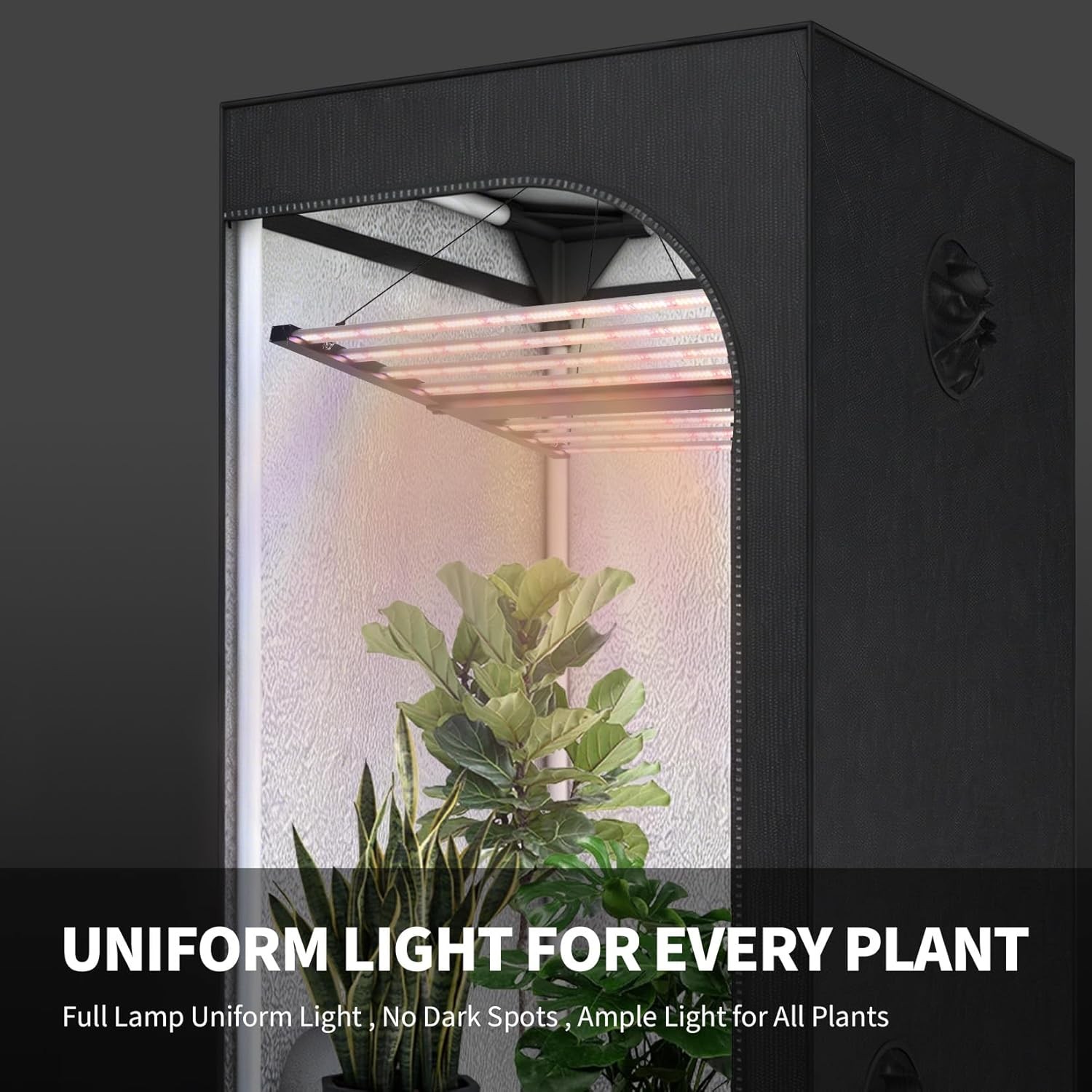 600/720/1000W LED Grow Light Dimmable Full Spectrum Plant Growing Lamp 4X4ft