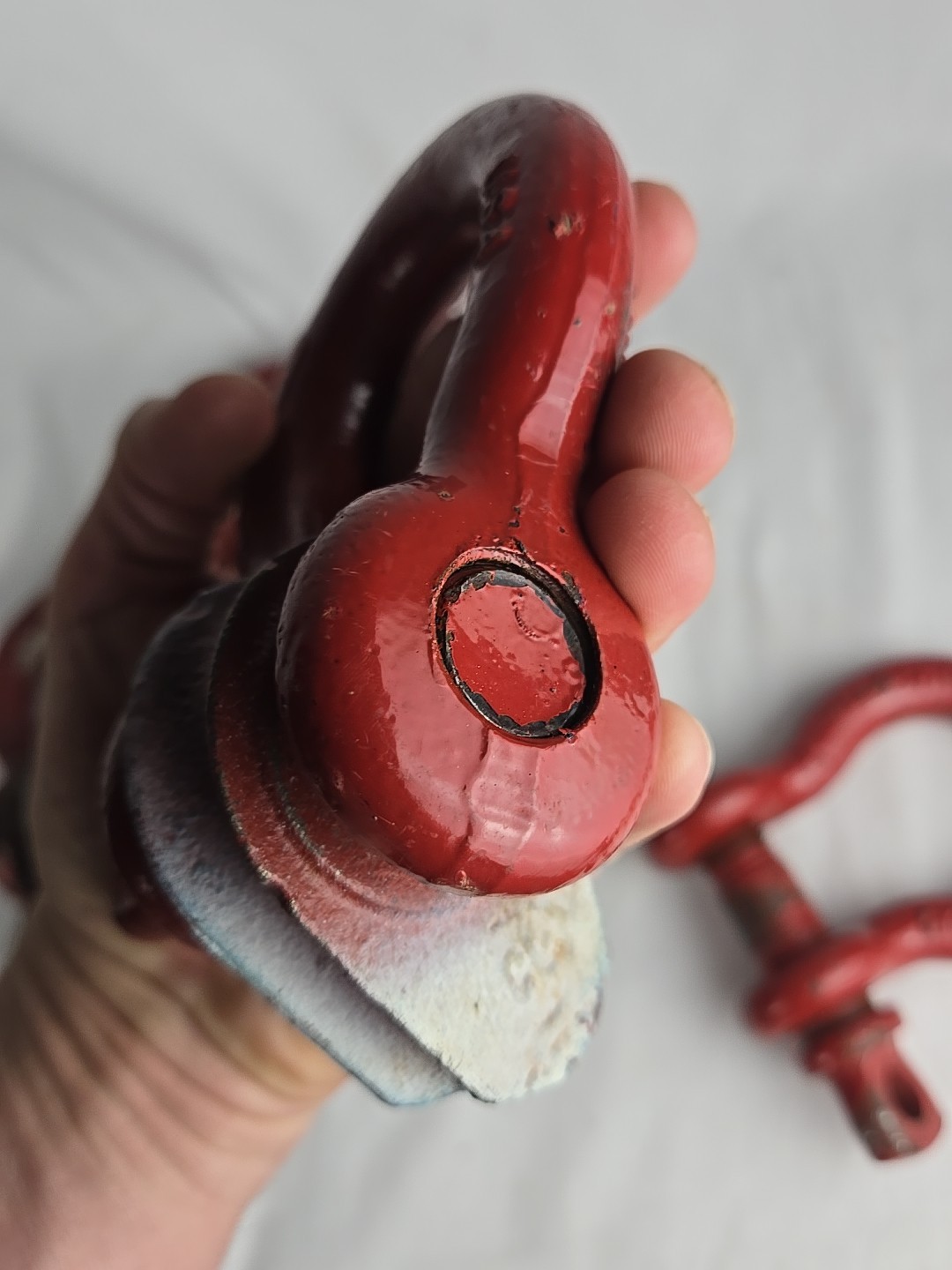 Lot Of 4 Crosby 3/4" 4-3/4 Ton WLL Red Screw Pin Anchor Shackle