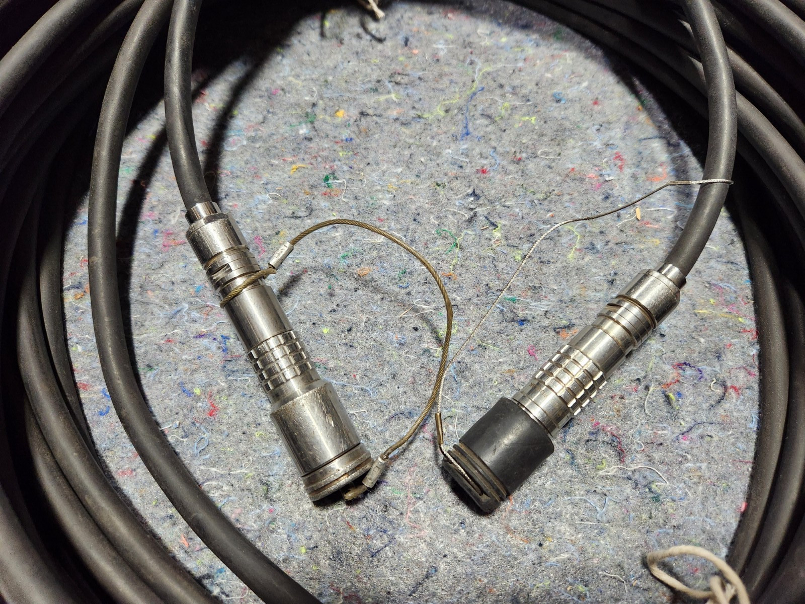 100' GEPCO HDC920 SMPTE 311M LEMO PUW/FUW High Def Camera Hybrid SM Fiber Cable