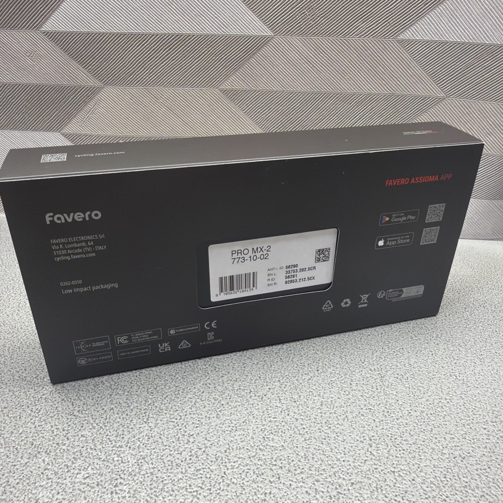 Favero Assioma PRO MX-2 773-10-02 Power Meter Pedals