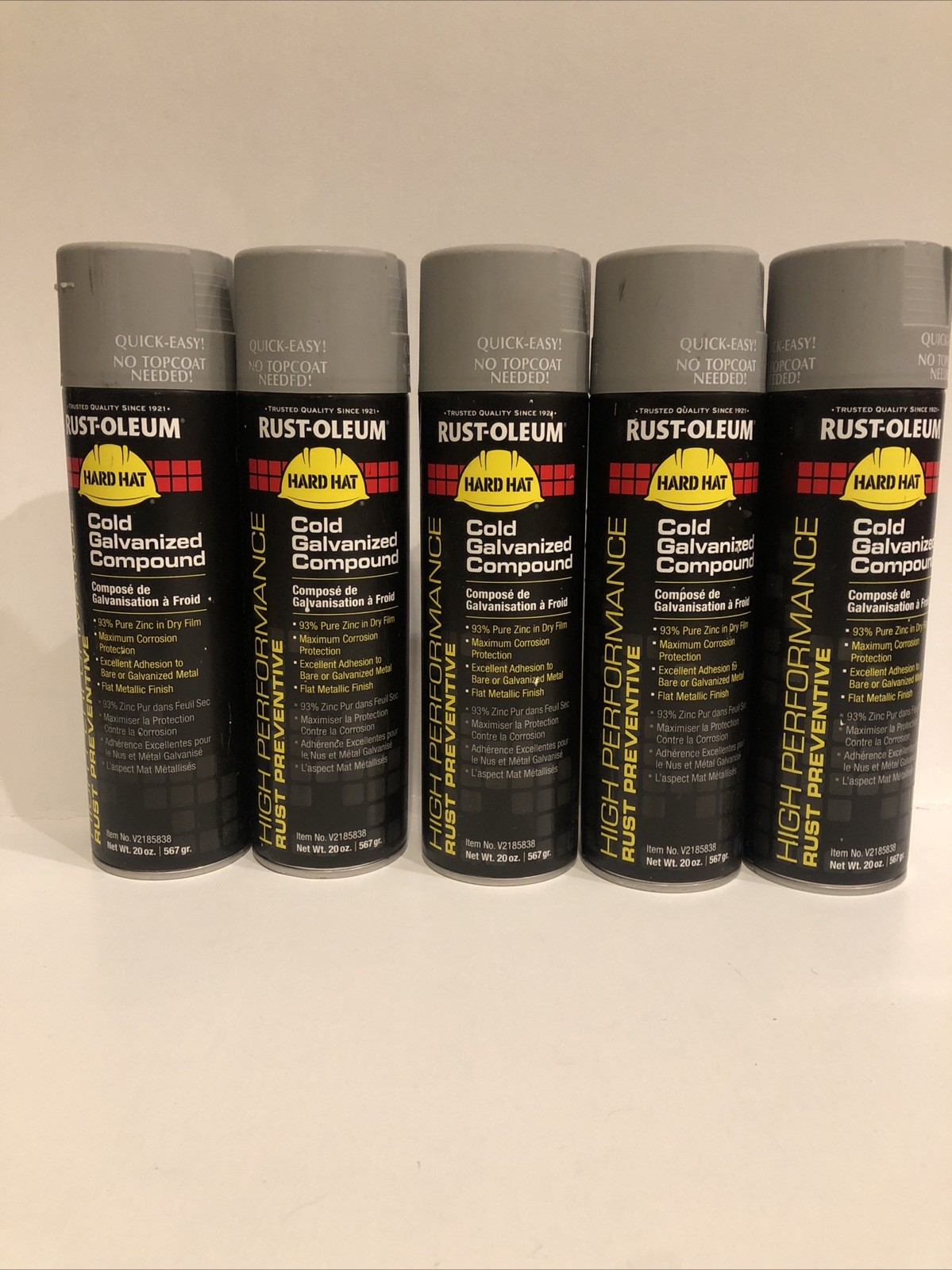 New- V2100 System Galvanizing Compound Spray by Rust-Oleum -Cold- 20 oz