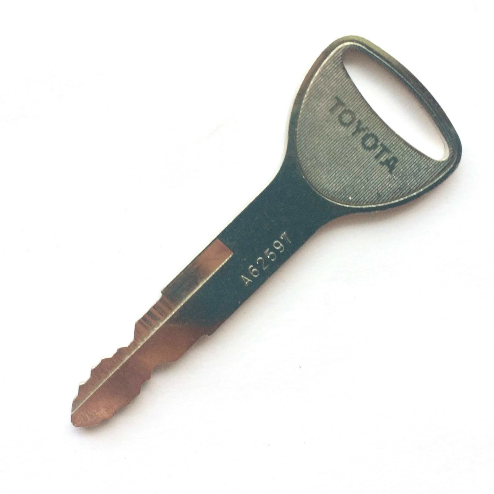 Toyota Forklift Ignition Key with OEM Logo 57591-23330-71 marked A62597