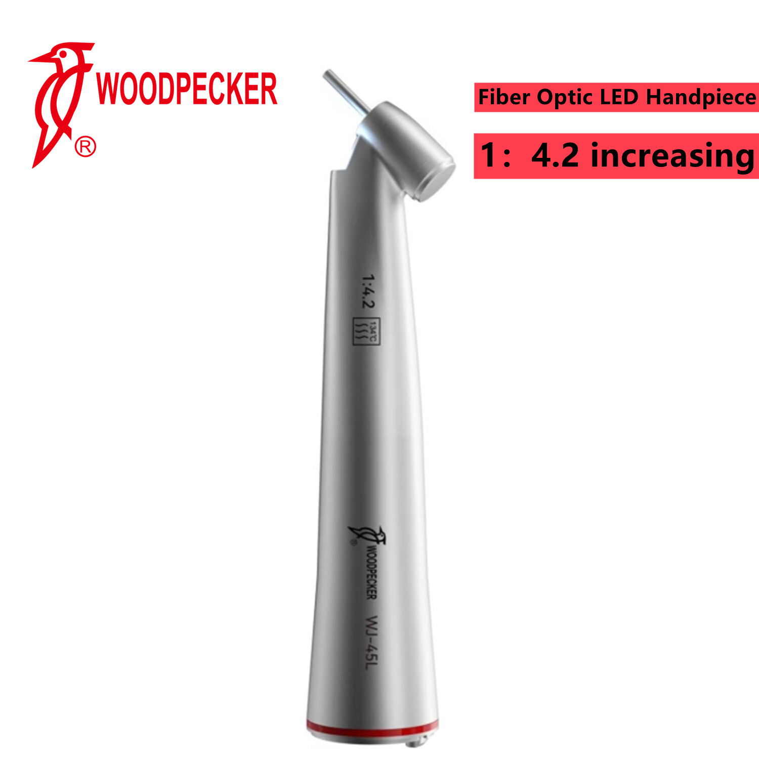 Original Woodpecker Dental Electric Motor MT2 MT3+1:5 Contra Angle LED Handpiece
