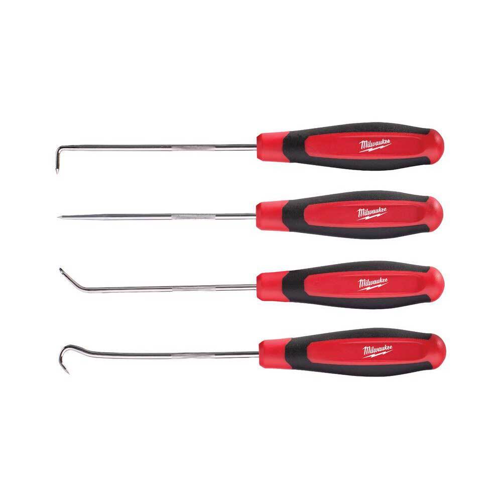 Milwaukee 48-22-9215 Heavy Duty Durable Hook and Pick Set - 4 PC