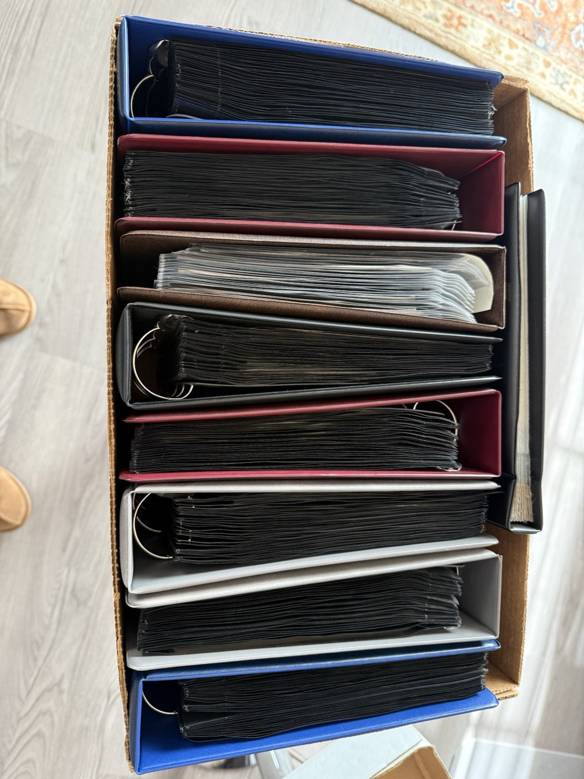 SuperSafe First Day Cover FDC albums with 900 Covers In 9 Albums 1951-2001