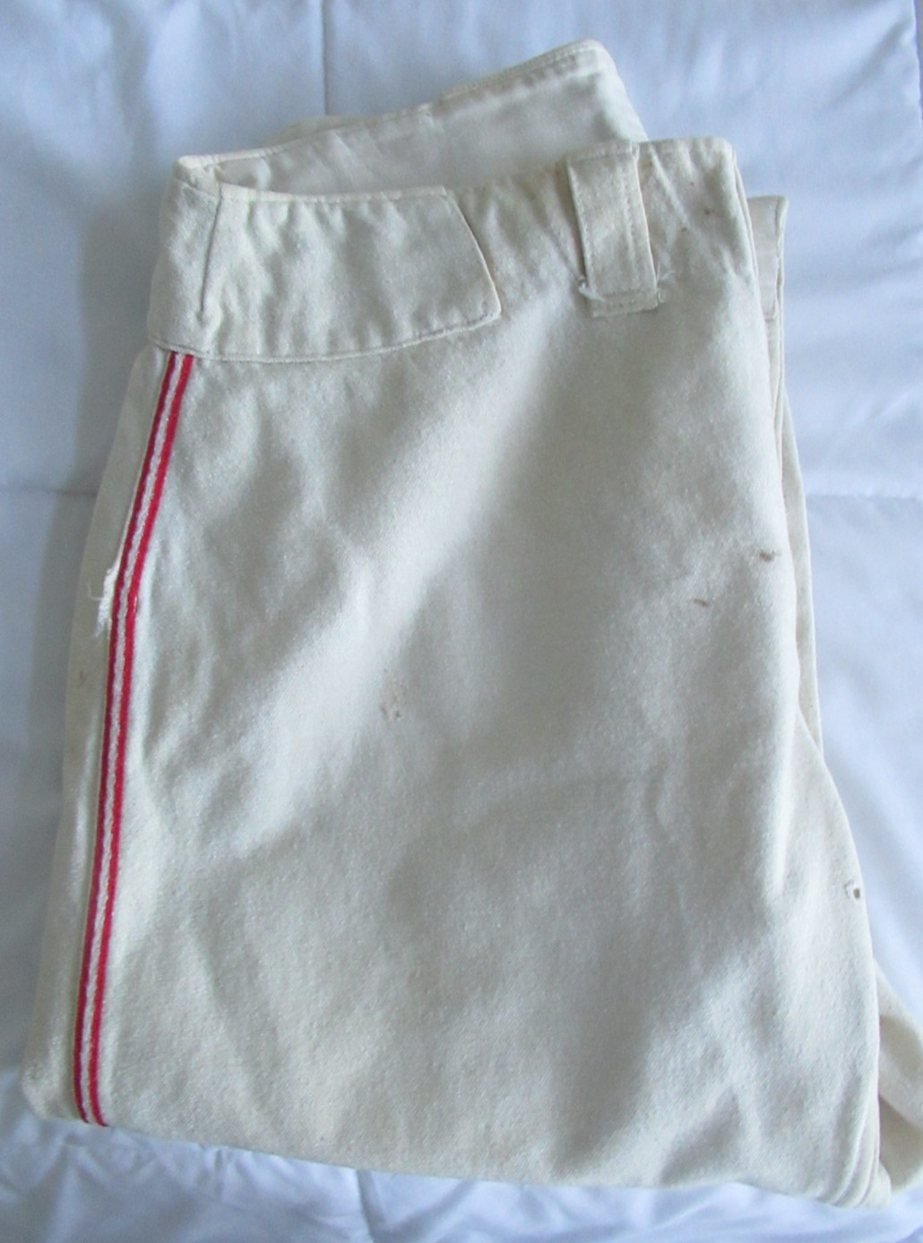 1950's RC ROYAL CROWN COLA Wool Complete Baseball Uniform Spikes, Top, Pants Hat