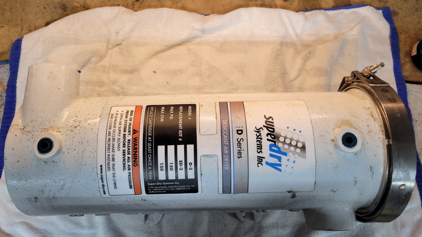 Industrial Air Dryer - Desiccant Air Dryer