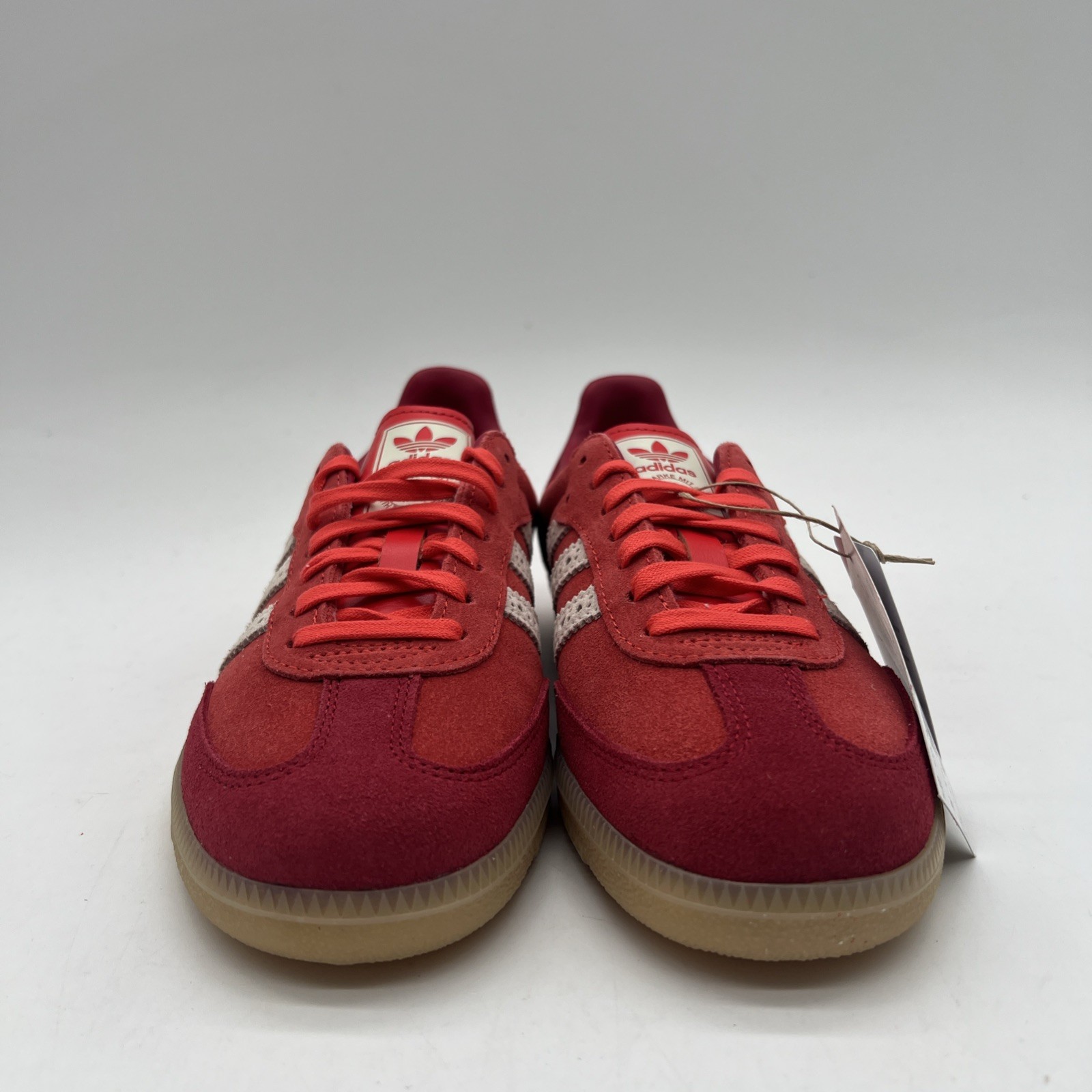 Kids Size 5.5 Adidas Samba OG Crimson Red Casual JS3526 NEW