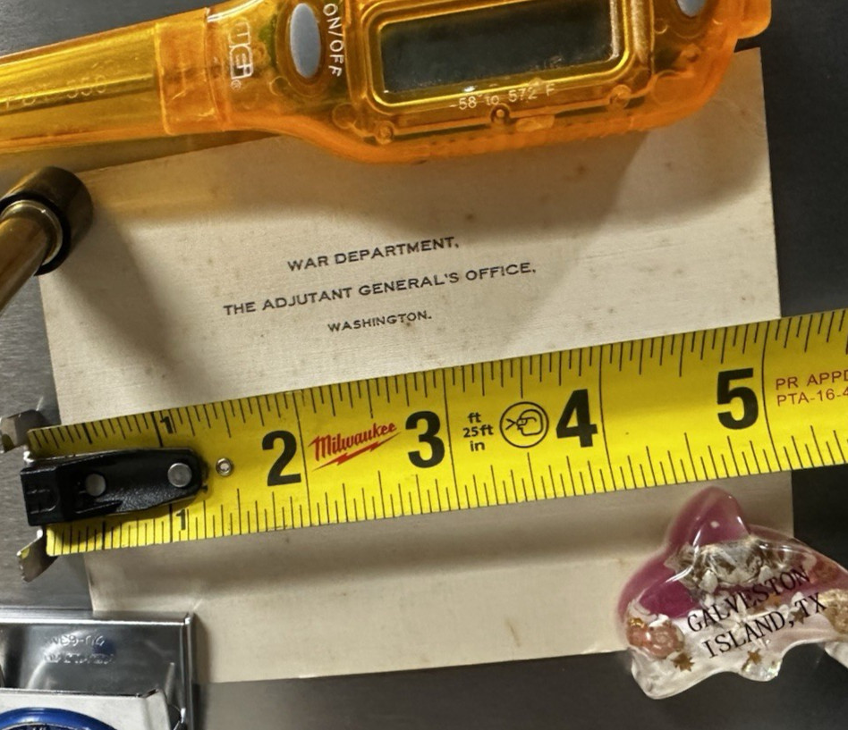 WWI KIA 6-Doc Set Pershing Hand Signed 145th Infantry Belgium 1918