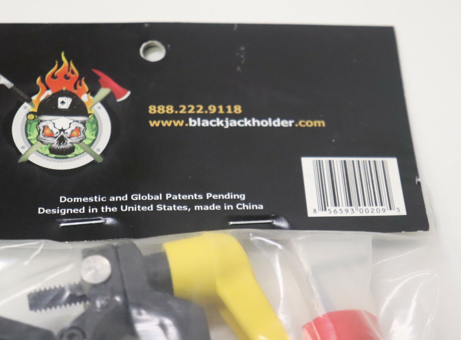 Blackjack Fire Equipment Flashlight Mount, for any 1.25" Bar, 1" Flashlight