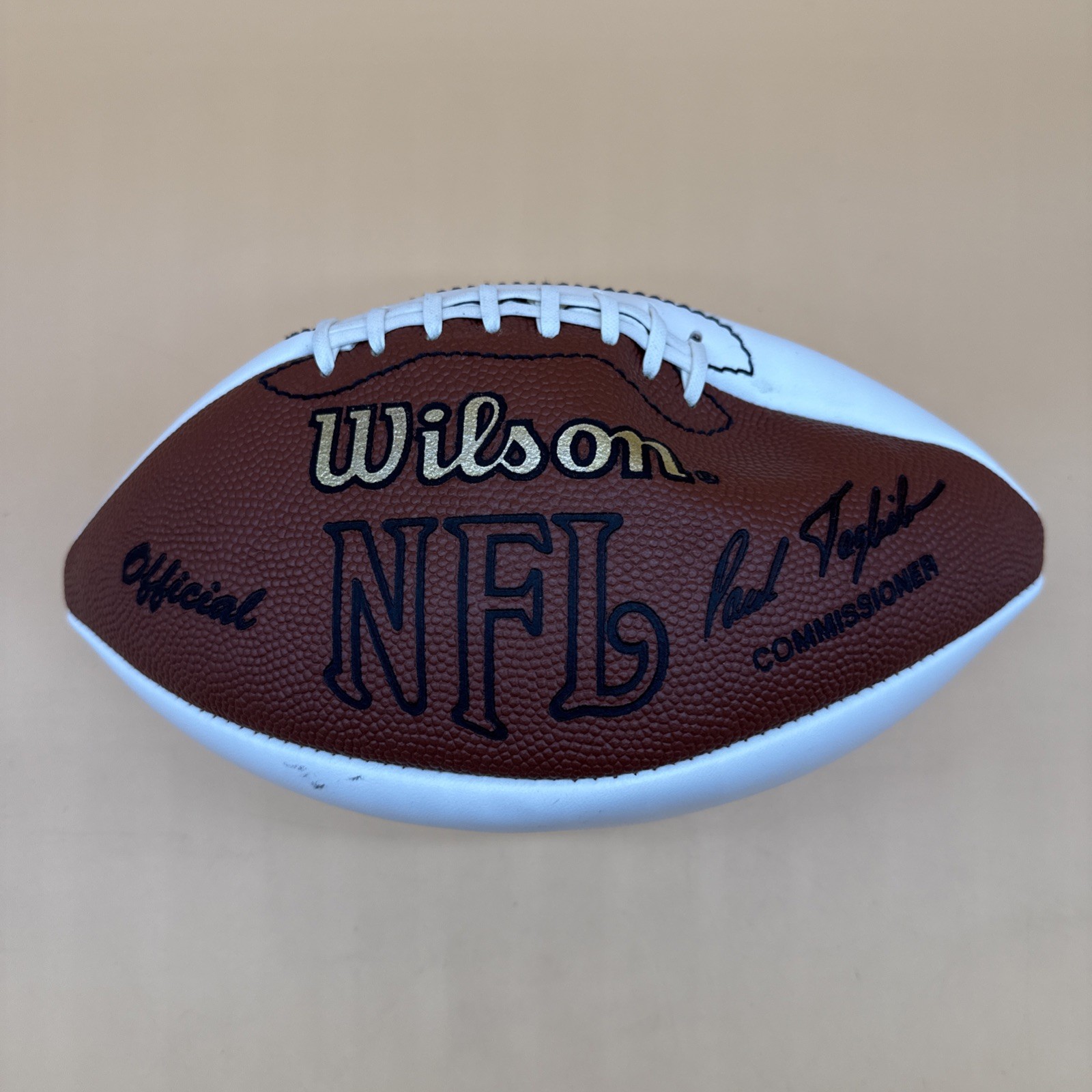 Gale Sayers #40 Chicago Bears Signed Full Size Wilson Football NO COA READ!!