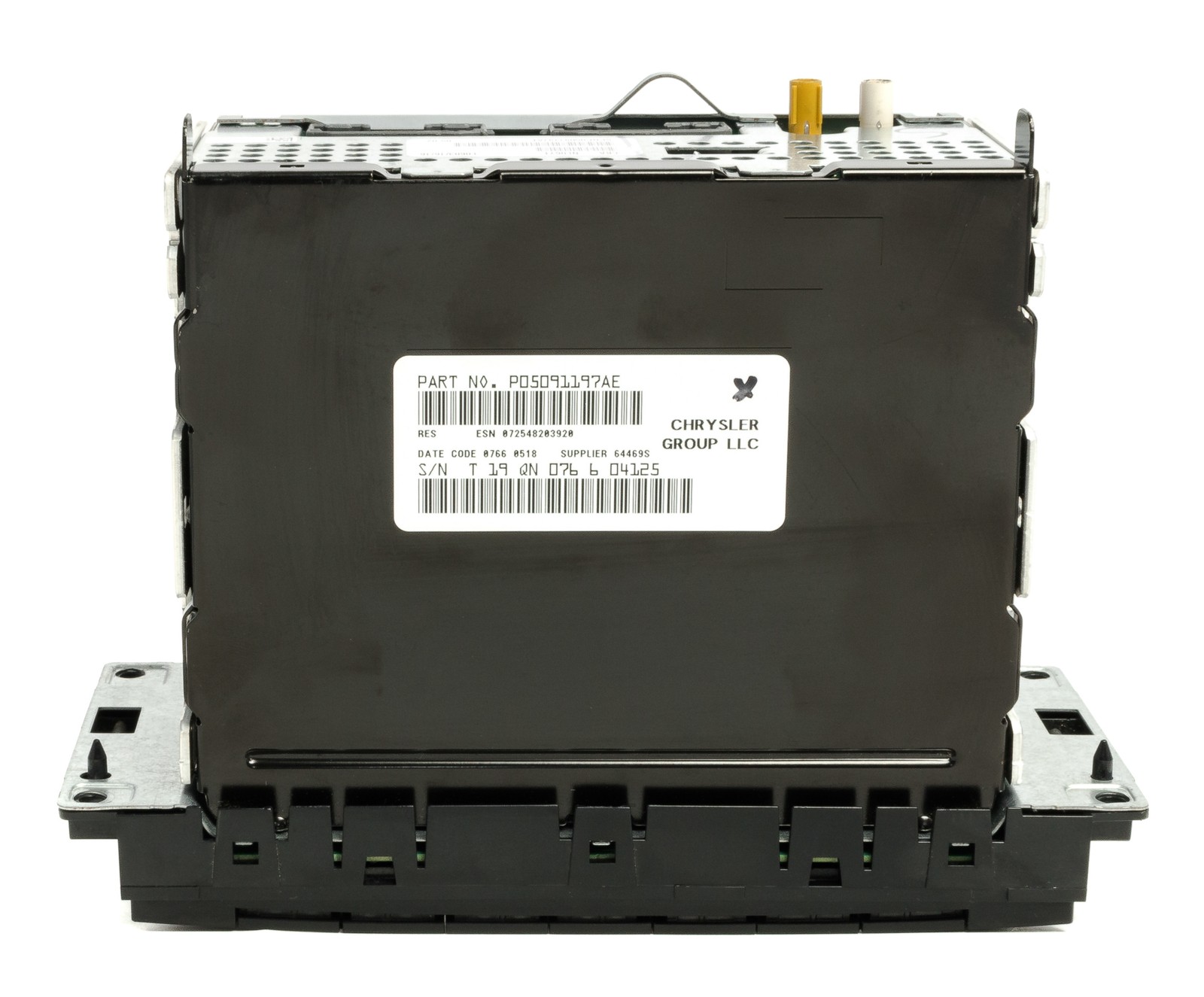 Remanufacture SERVICE for 2013-17 Chrysler Jeep Radio AM FM CD P05091197AE RES