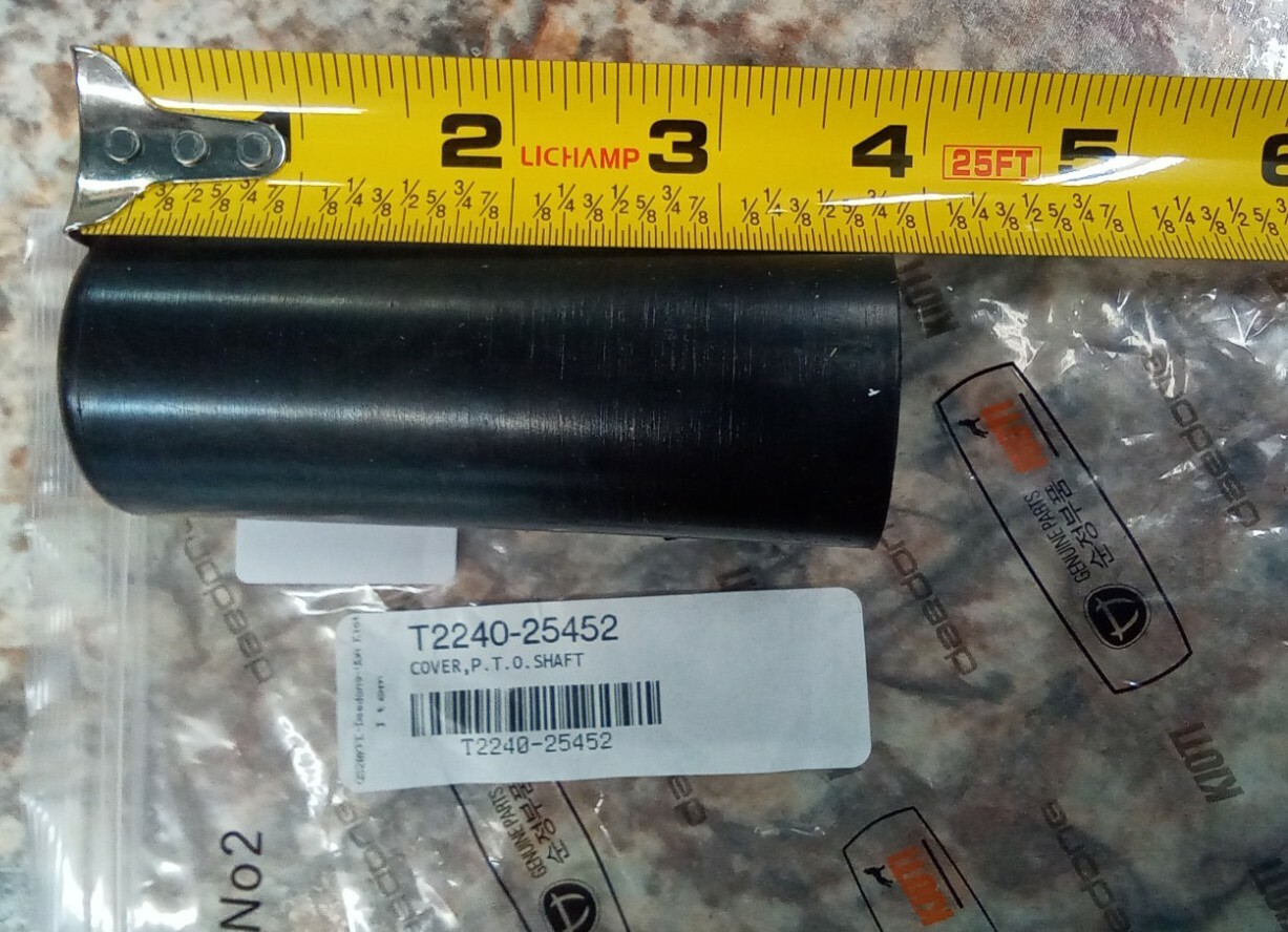 New Genuine OEM KIOTI T2240-25452 Black PTO shaft cover for older CK DK tractors