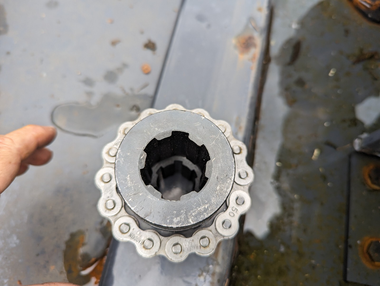 JCT AGT Wolverine Mower King brush Cutter Gear Box Coupling