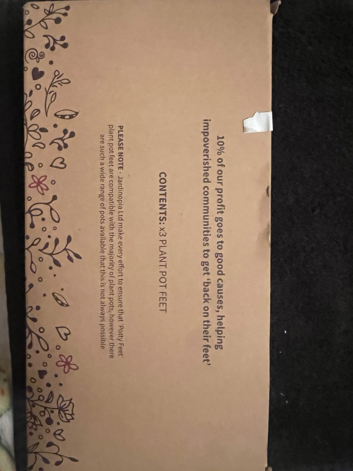 Potty Feet Hares Figures Planter Riser Handmade Yard Art Ornaments 3pcs New