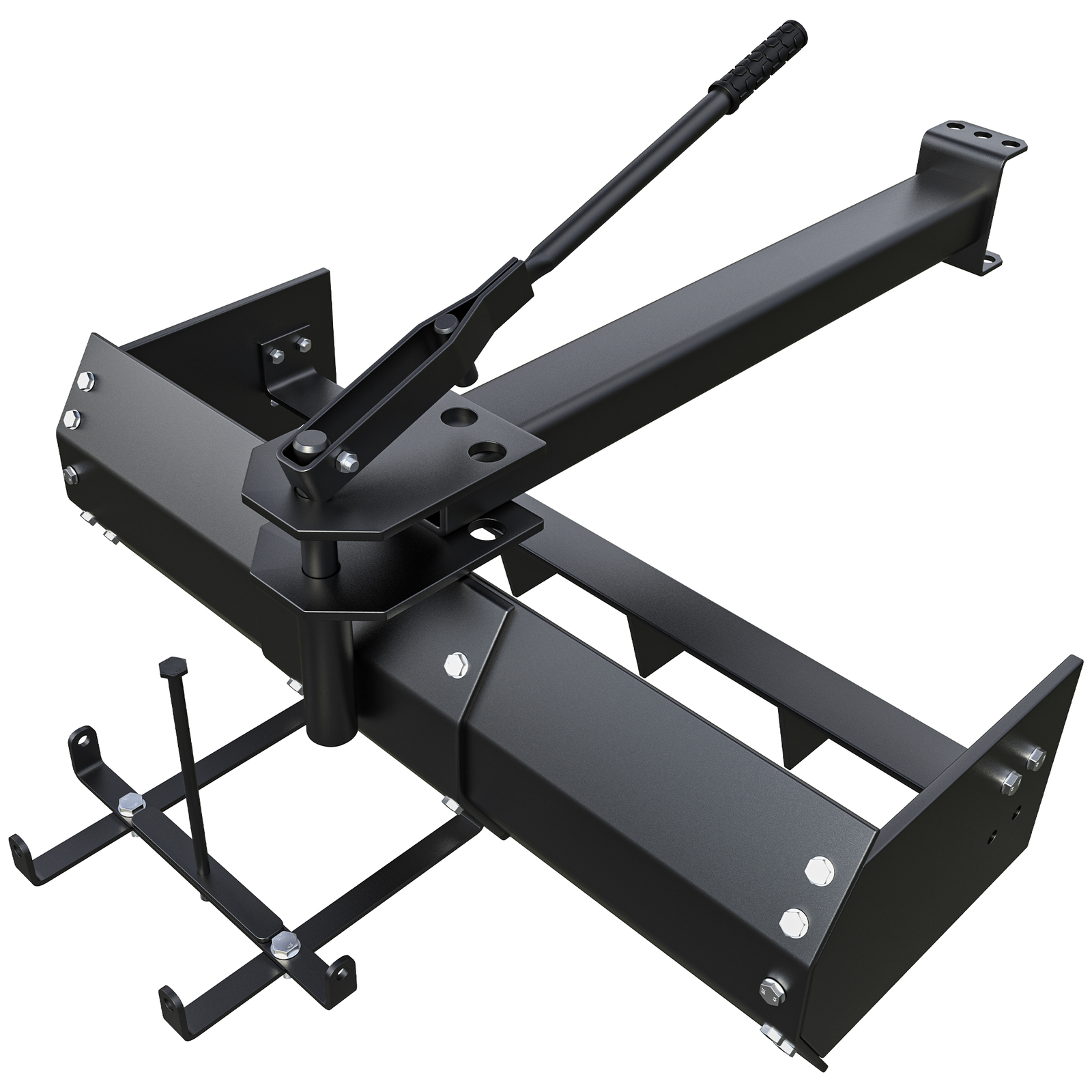 42" Tow Behind Box Scraper Solid Steel Ground Blade Rust Resistant Lawn Tractor