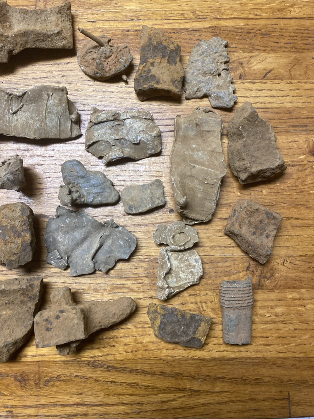 Civil War US Hotchkiss Shell Relics Lead Sabot Pewter Fuse Kennesaw Georgia