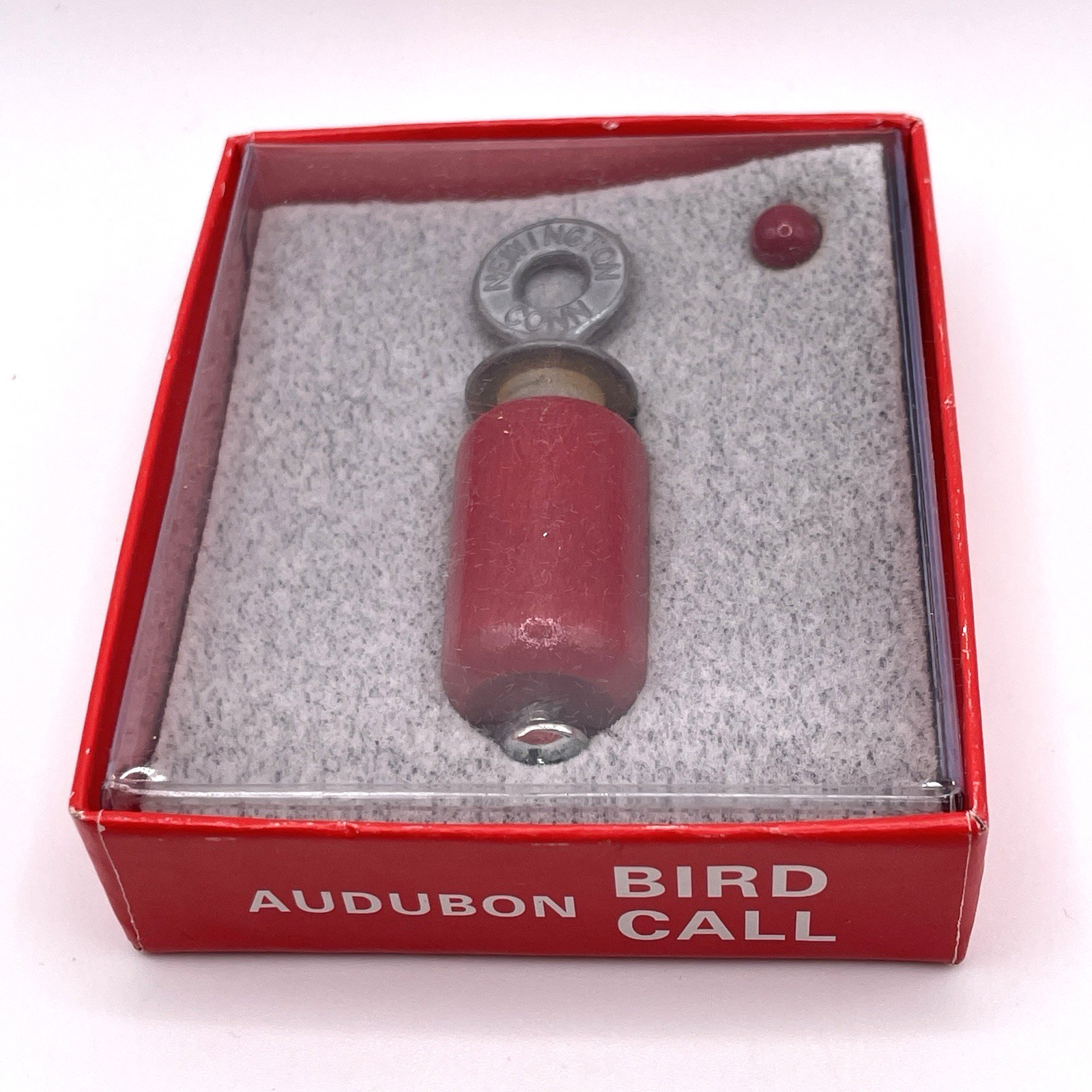 Vintage Audubon Bird Call Twist Whistle in Box