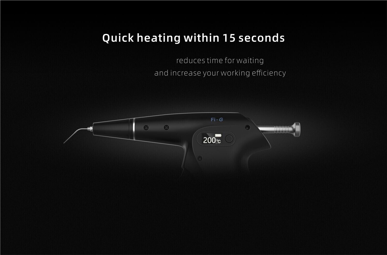 Original Woodpecker Endo Cordless Gutta-Percha Obturation System Gun Fi-G