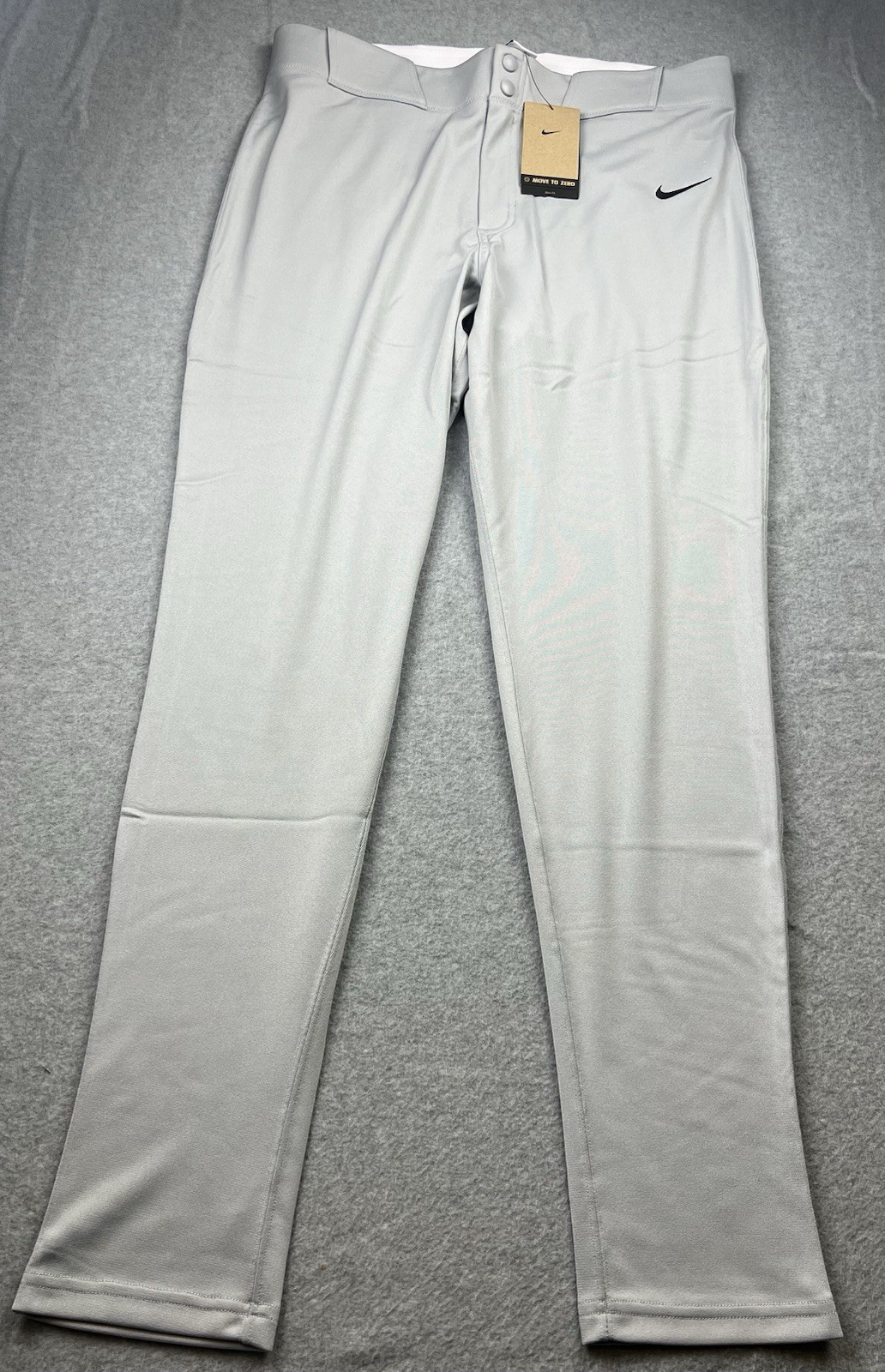 Nike Vapor Select II Men’s Tapered Baseball Pants Size Large Gray FZ1369-012 NWT