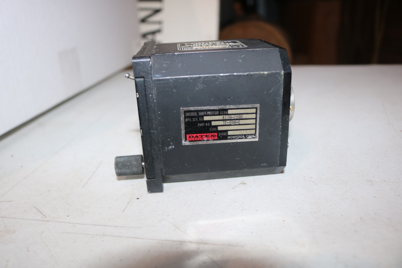 Rare! Vietnam era RF-4 RF-101 cockpit ASQ-90 digital data time inserter C-6383