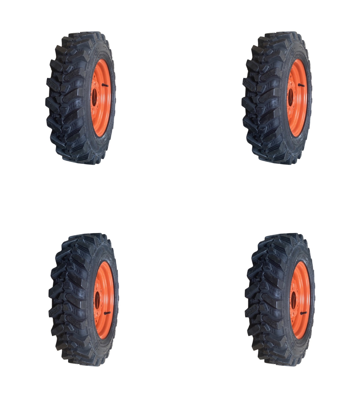 HD 5.70-12 Camso SKS532 Skid Steer Tires/Rims for Bobcat 440,453,463,S70 & more