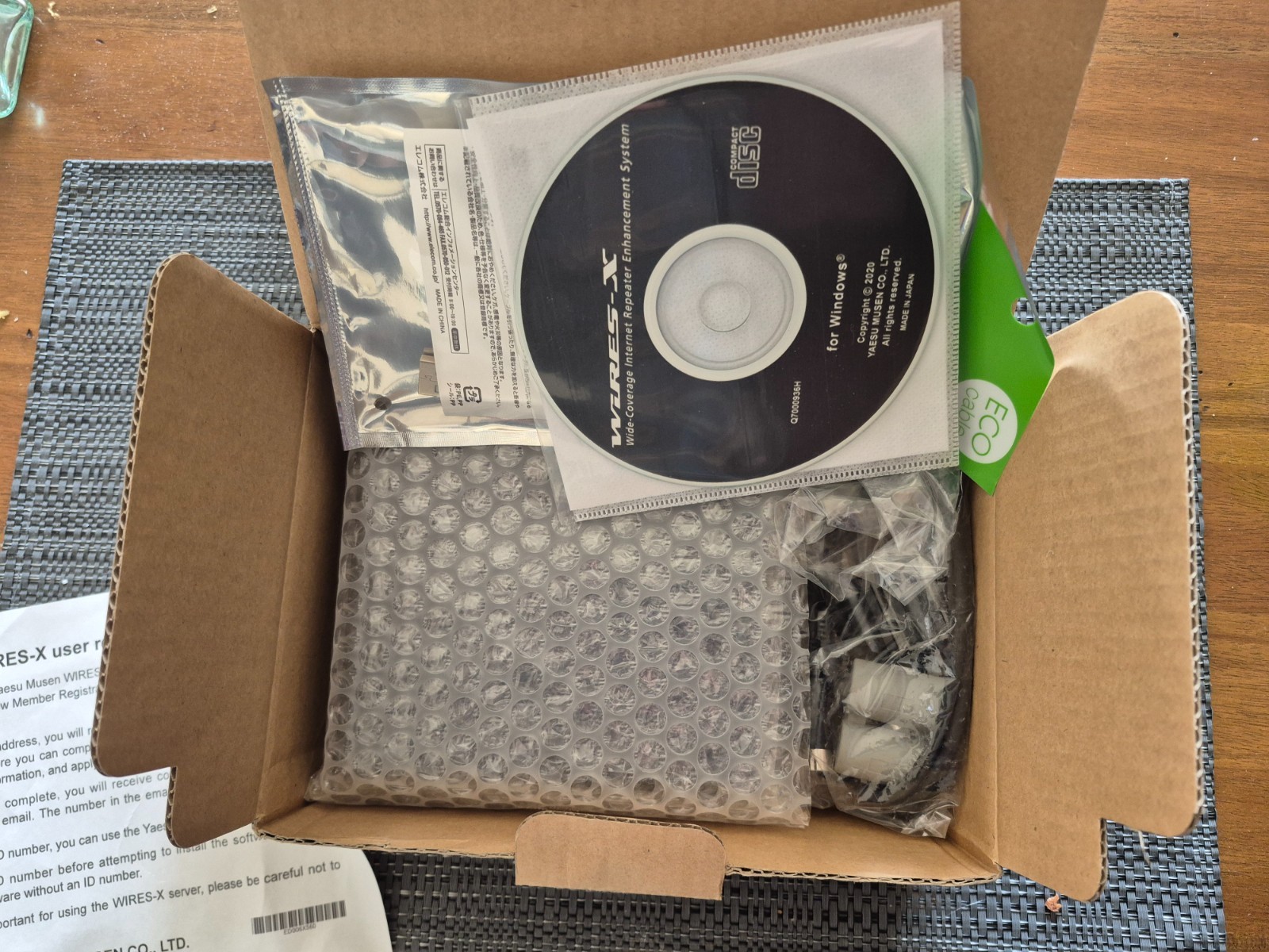 New Yaesu HRI200 WIRES-X Internet Connection Kit Amateur Radio