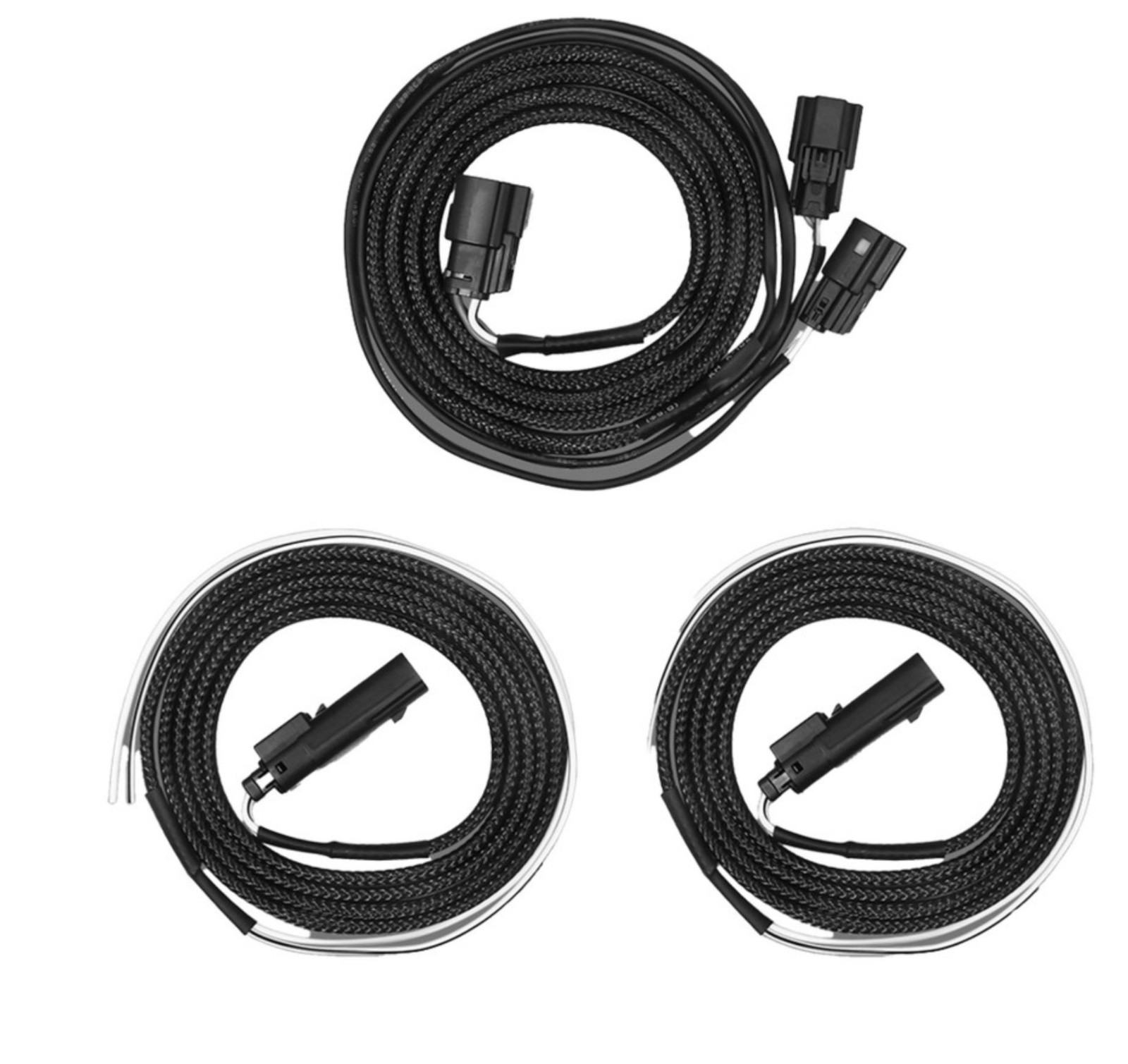 CICADA HARLEY 14-LATER TOURING STOCK AUDIO SADDLEBAGS W/ 10" RINGS AND 8" LIDS