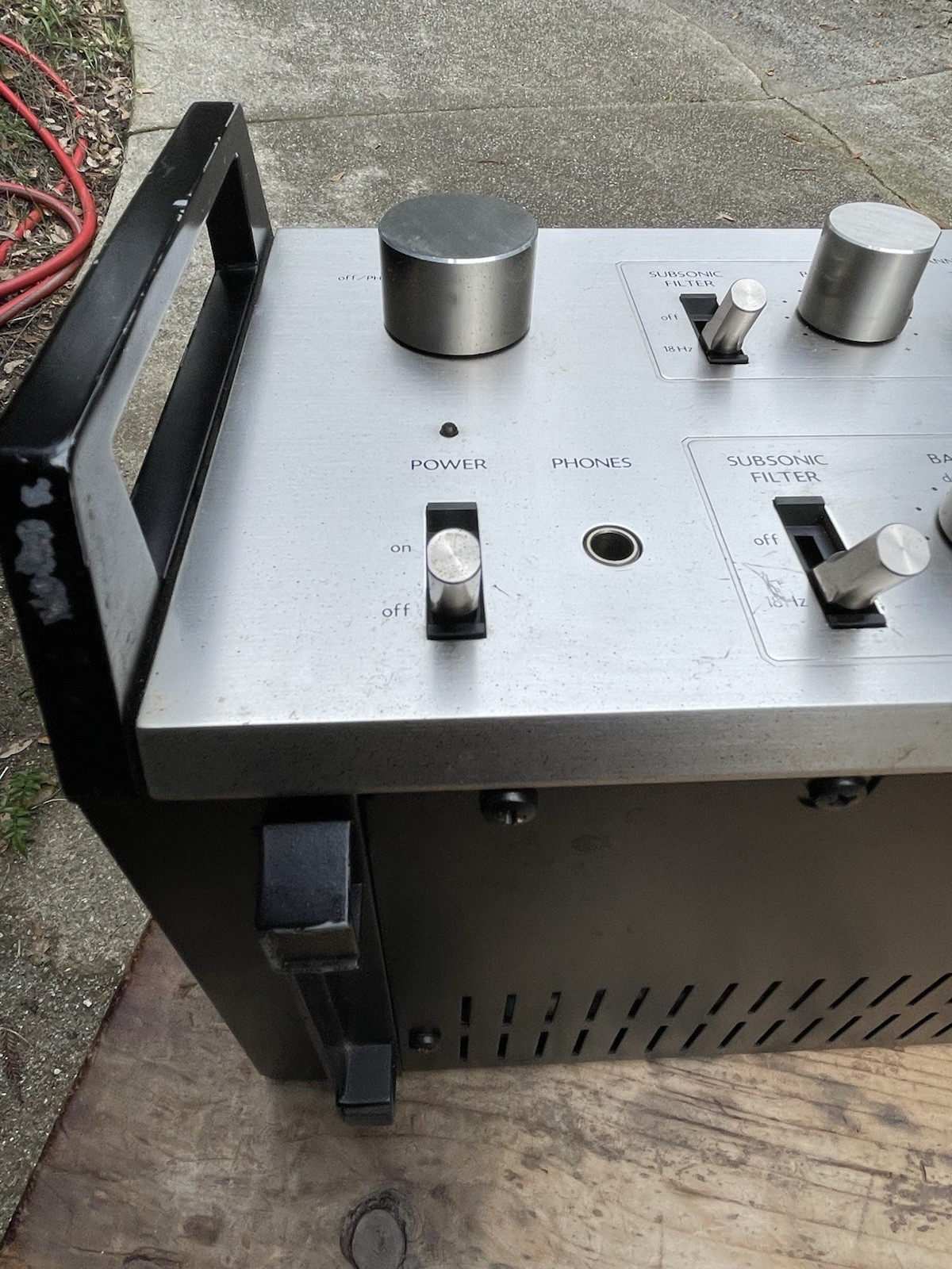 Vintage Mitsubishi DA-P10 Dual Monaural Construction Stereo Preamplifier