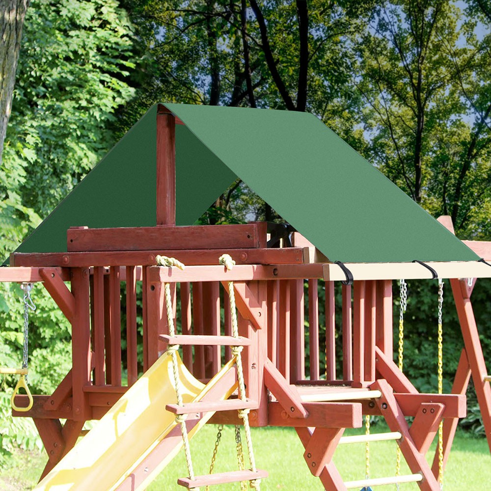 43"x90" Swing Set Replacement Tarp UV Protection Playground Roof Playset