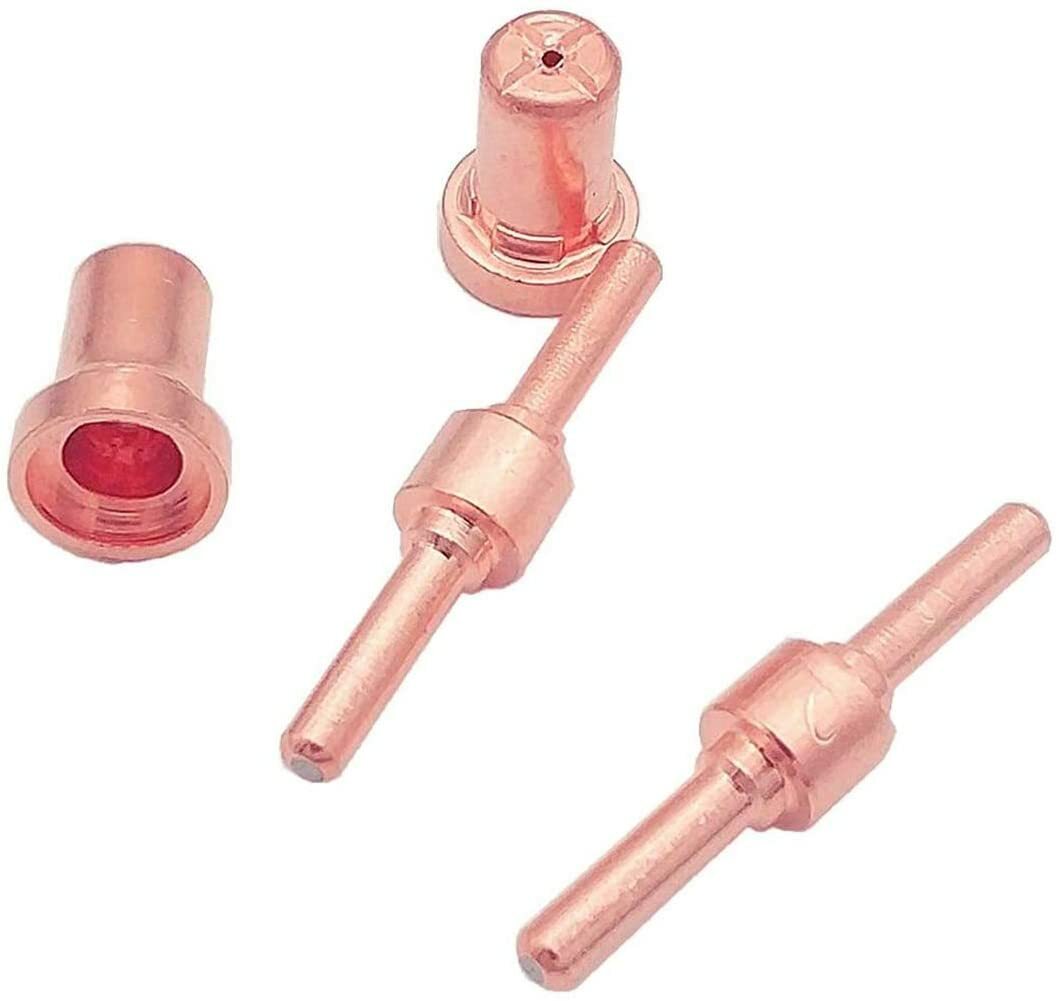 Plasma Cutter Consumables Kit Electrode Tips Nozzle Extended Shroud Shield Cup