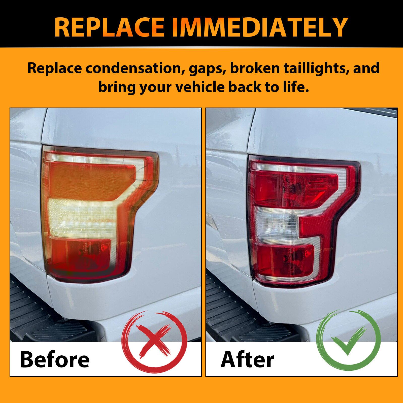 For 2018-2020 Ford F150 F-150 Rear Tail Lamp Light RH Side Replace JL3Z-13404-H