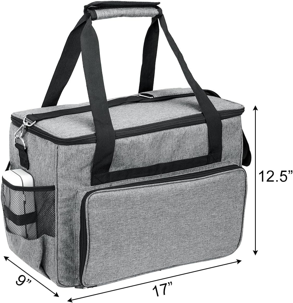 Universal Sewing Machine Carrying Case Tote Bag with Padding