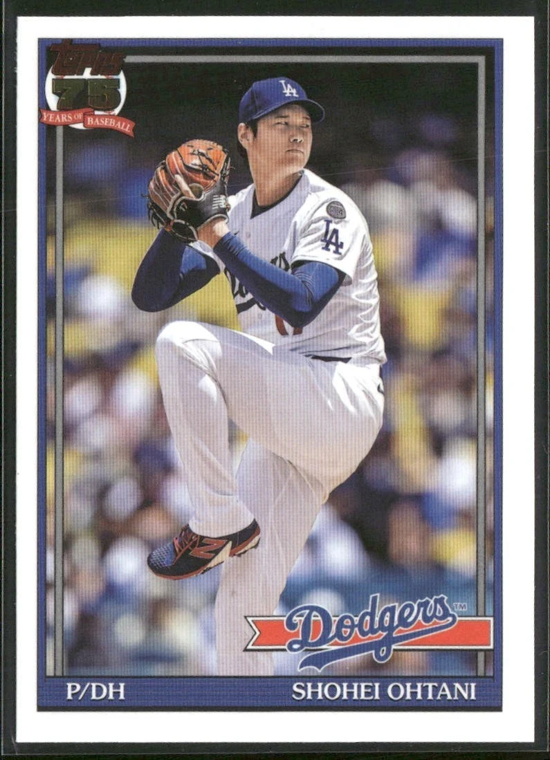 2026 Topps Series 1 - 1991 Topps Baseball 75th - Complete your Set - You Pick