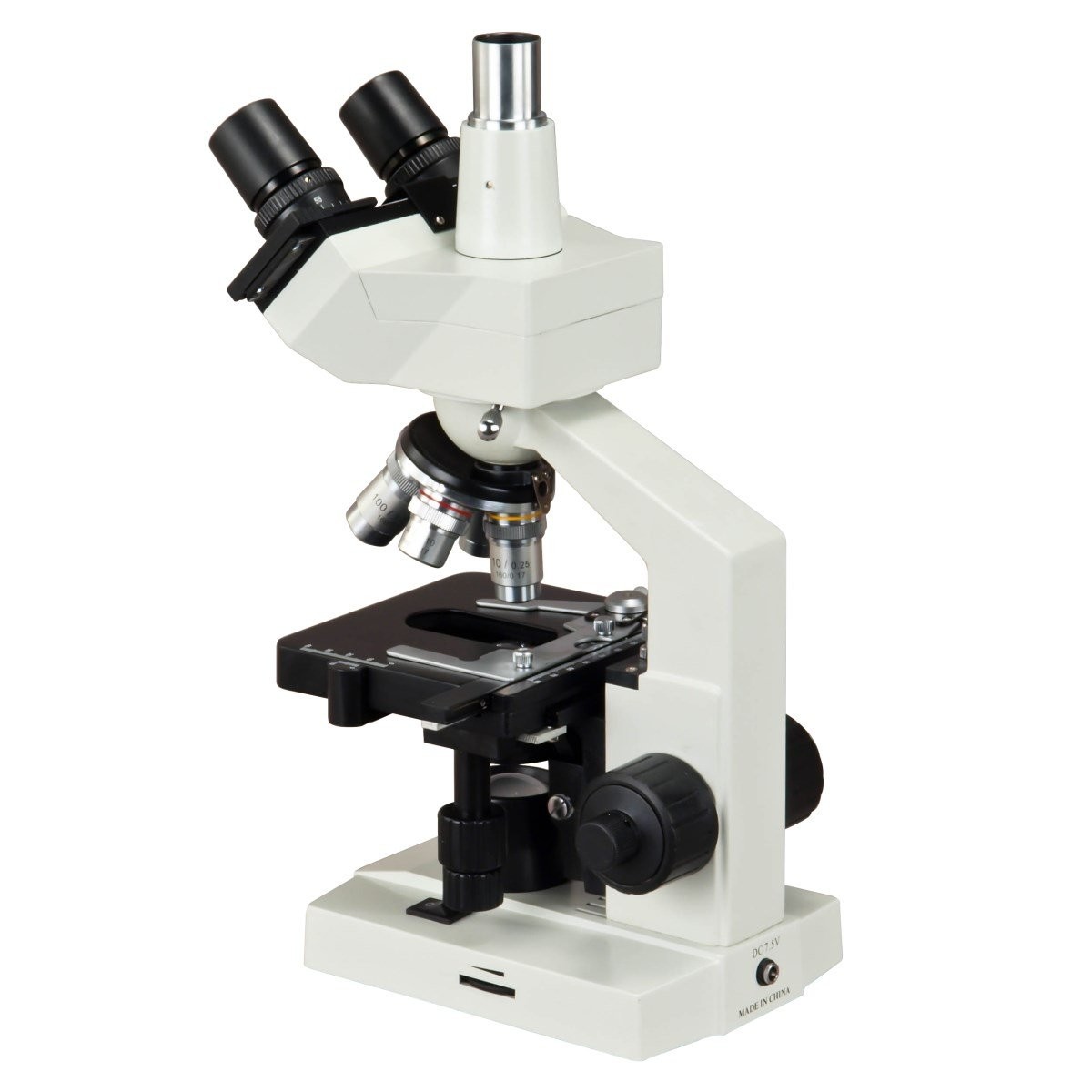 OMAX 40X-2500X LED Lab Trinocular Compound Microscope with Double Layer