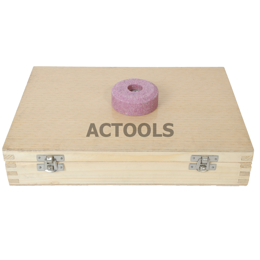 Valve Seat Grinding Stones With Stone Dresser 24 Pcs & 14 pcs Pilots + Holder