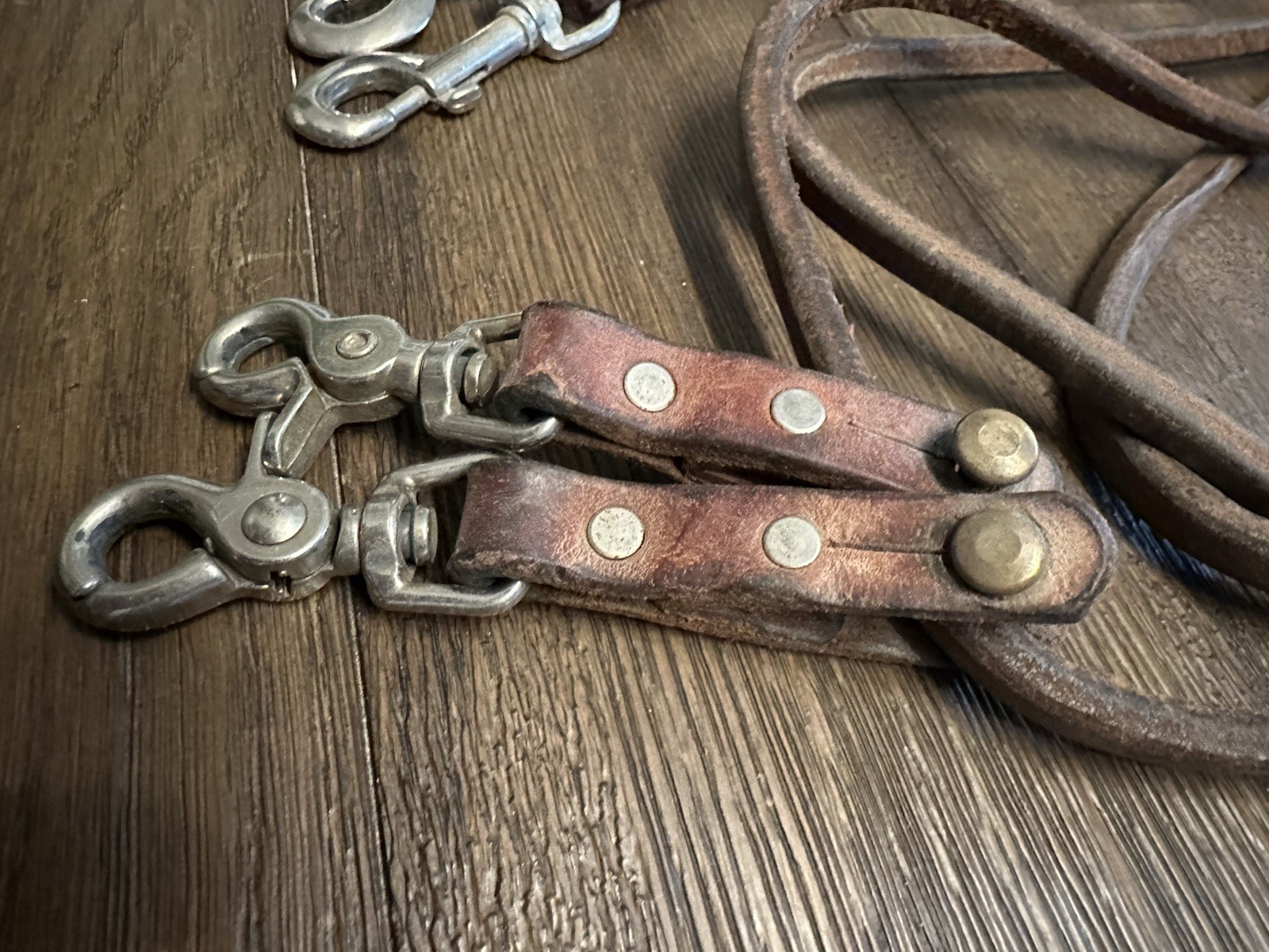 Horse Tack - Leather Draw Reins
