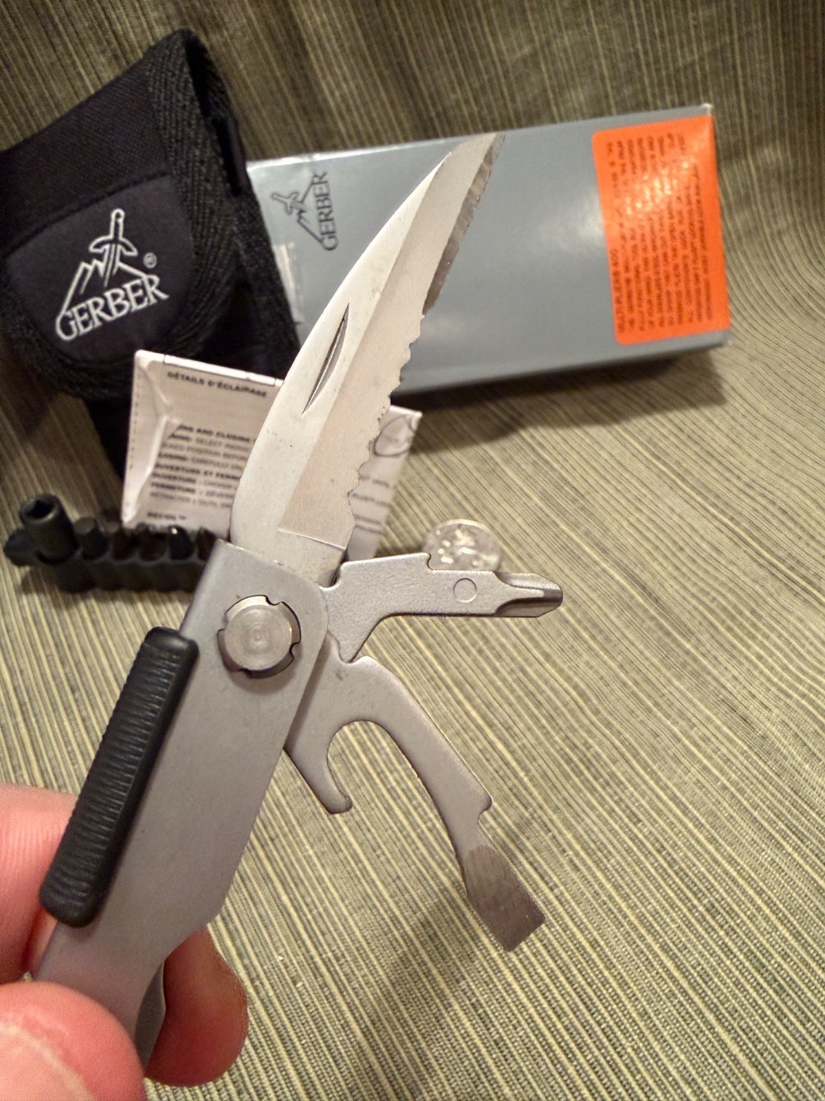 Gerber MP400 Compact Sport 05500 Multi-Plier Made in USA NIB w/ Sheath